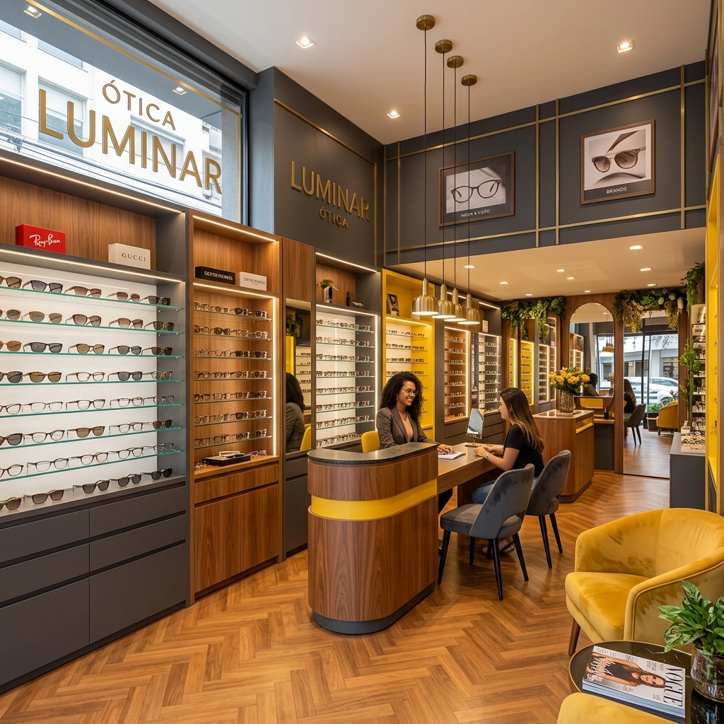 Apresentação conceitual da coleção Sophia Eyewear